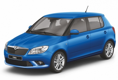 2D коврики EVA в салон и багажник на Skoda Fabia II универсал (2007-2014)