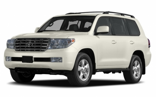 2D коврики EVA в салон и багажник на Toyota Land Cruiser 200, 5 мест (2007-2012)
