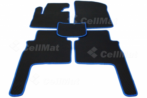 2D коврики EVA Hyundai Santa Fe II рестайлинг (2009-2012)