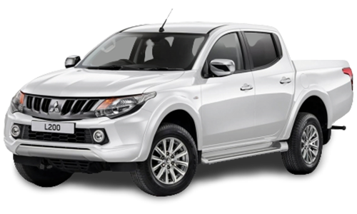 2D коврики EVA в салон и багажник на Mitsubishi L 200 V (2015-2019)