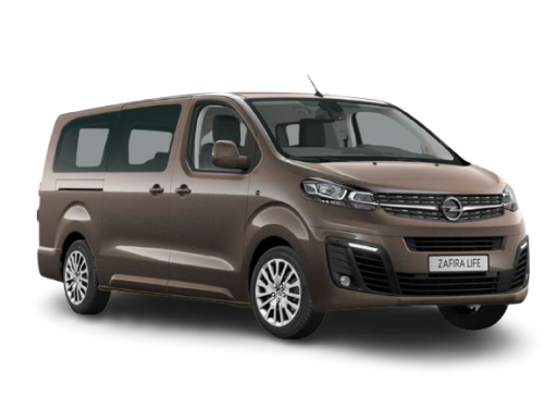 2D коврики EVA в салон и багажник на Opel Zafira Life, длинная база (2019-н.в.)