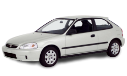 2D коврики EVA в салон на Honda Civic VI хэтчбек (1995-2002)