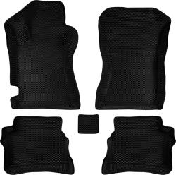 3D коврики EVA с бортами в салон на Subaru Forester III SH (2007-2013)